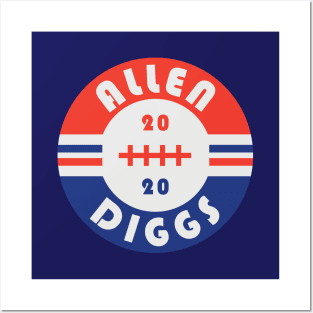 Allen Diggs 2020 Buffalo President Election Posters and Art